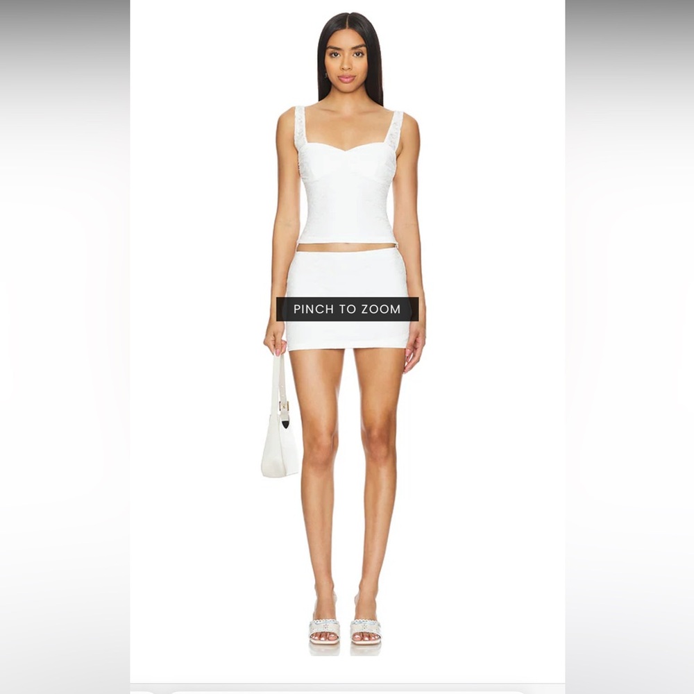 White skirt set BNWT